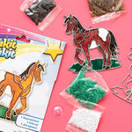 Colorbok TB-48945 Makit and Bakit Suncatcher Kit Horse Craft Kit