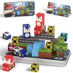 35Pcs Mini Magnetic Blocks, Magnetic Blocks Travel With Portable Iron Box, Magnetic Building Blocks Stem Learning Set For Ages 3 4 5 6 7 8, Suitable For Restaurant And Travel, Hedgehog
