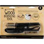 Plaid 8 Piece Decorative Wood Burning and Stencil Cutting Tool Set