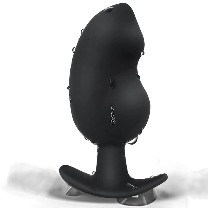 Anal Plugs Silicone Sex Toys Butt Plugs Anal Adult Sex Toys & Games Anal Training Kit With Curved Base & Slender Waist Prostate Sex Toy For Comfortable Long-Term Wear (L)