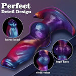 Inflatable Butt Plug Large Anal Plug Sex Toys, Silicone Butt Plug Huge Wearable Buttplug With Safe T Base, Fantasy Monster Anal Dildo Anal Trainer Stretcher Extender, Adult Sex Toy For Gay Men Women