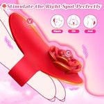 Finger Vibrator Adult Sex Toys For Women - Remote Control Wearable Vibrator With 10 Vibrating Modes, Rose Toy For Women Sexual Pleasure Tools Clitoral Nipple Anal Adult Sex Toys & Games