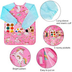 2 Pack Kids Art Smock Toddlers Painting Aprons Toddler Smock Artwear for Little Artists