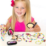 500 Pcs Pop Beads Jewelry Making Kit for Girls Ages 3-8, DIY Necklaces & Bracelets