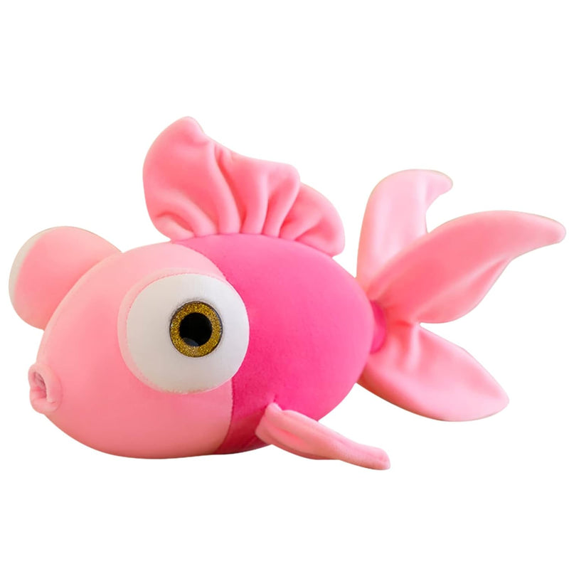 13.8" Goldfish Stuffed Animal Soft Cute Fish Plush Pillow Toy Gift For Girl