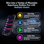 Male Masturbator App Controlled Sex Machine, Automatic 2-In-1 Sex Toy With 10 Thrusting, Vibration Sucking Modes Pocket Stroker, 3D Realistic Sleeve For Men Masturbation