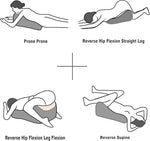 Ergonomic Couples Support Pillow with 27° Incline Wedge Design