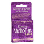 Kimono Ultra-Thin Condoms in Micro and Large Sizes