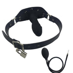 Inflatable Dildo Gag Silicone Sex Gag Ballgag With Adjutable Restraints Straps Bondage Gags & Muzzles Bdsm Toys Sex Restraints Sm Games Bondage Adult Sex Toy For Men Women Couple Fetish