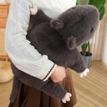 Mouse Plush Pillow,Rat Stuffed Animal,Rat Plush Toy Holiday For Girls Boys Kids (Grey, 19 Inch)