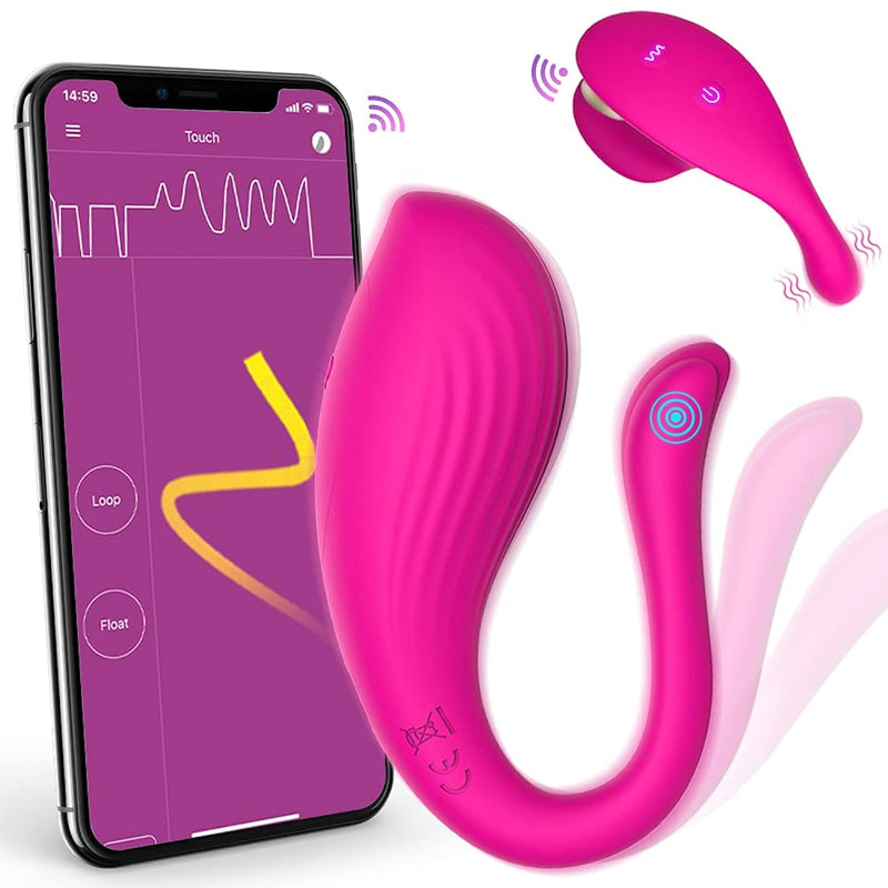 App & Remote Control Vibrating Panties Wearable Vibrator, Smartphones Dual Motors Adult Sex Toys For Women Couples Pleasure With Vibrating Ball 9 Stimulations, Couples Sex Products Games