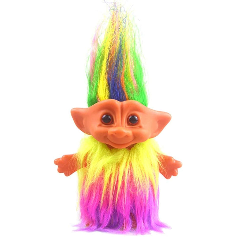 Lucky Troll Dolls,Vintage Troll Dolls Chromatic Adorable For Collections, S