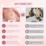 Girl 12 Inch, Full Silicone Baby Doll, Reborn Baby Dolls Silicone Full Body, Sleeping Position Newborn, Not Vinyl