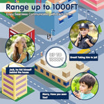Walkie Talkies For Kids 2 Pack, Rechargeable Kids Walkie Talkies Toy For 3-12 Yro Boys, Long Range Walkie Talkie With 22 Channels & Flashlight Birthday Gifts For Xmas Outdoor Adventure