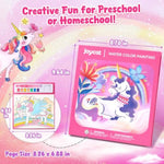 Magical Pony Water Coloring Book for Toddlers, 20 Pages, Portable Art Activity
