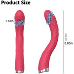 Womens G Spot Vibrator Dildos, 9" Realistic Dildo Adult Sex Toys With 10 Vibrations Modes, Silicone Vibrating Dildo Vibrator Sex Toy For Women Couples,Female Long Vibrators Massager