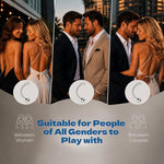 Prostate Massager Dildo G-Spot Stainless Steel Wand Sex Toys Double Ended Anal Plug SM Games for Couples Women and Men