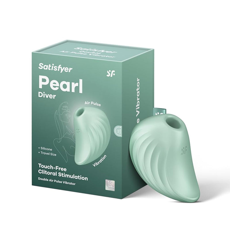 Pearl Diver Vibrator Sex Toy | Adult Toys For Women | Sucking Clitoral Stimulation Vibrator | Vibrating Sexual Pleasure Device | Stimulation Vibrators | Female Wellness Tools | Woman Sextoy