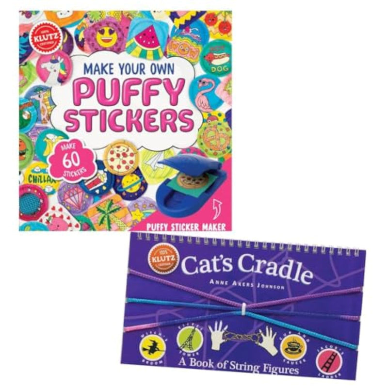 Make Your Own Puffy Stickers Kit with 60 Designs & Sticker Maker