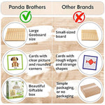 Wooden Geoboard - Montessori Toys For 3 4 5 Year Old Kids And Toddlers, Educational Toy With 30 Pattern Cards And 40 Rubber Bands To Create Figures, Brain Teaser Stem Toy Geo Board