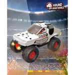 City Hound Truck Off-Road Building Blocks, Creative Birthday Gift Idea Christmas, Monster Truck Fun Building Blocks Set(181Pcs)