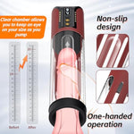 Electric Penis Pump Adult Male Sex Toys, Dick Enlarger With 4 Suction Intensities Automatic Pennis Extender Male Masturbators With Penis Enlargement Tool