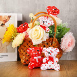 12 Pieces Plush Bear Toys 4 Inch Mini Stuffed Animals White And Red Plush Stuffed Love Bears With Hearts Pattern For Wedding Anniversary Birthday Party Favors Gifts