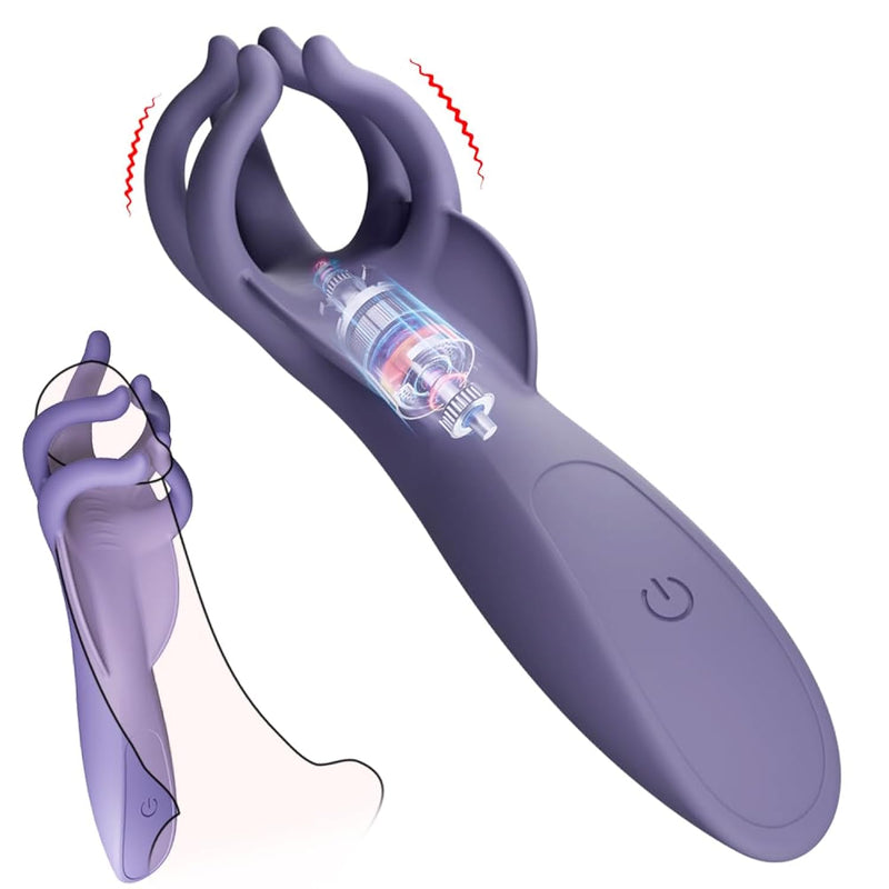 Male Penis Masturbator Vibrator For Men With 10 Vibrating Patterns Male Sex Toy, 3In1 Penis Trainer Glans Stimulator Pussy Breast Vibrator, Stroker Massage Adults Sex Toys For Men Couples