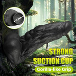 8 Inch Monster Huge Thick Dildo,2.5 Inch Diameter Girthy Fantasy Animal Dildo With Big Knot For G-Spot Stimulation,Xl Giant Silicone Dildos Large Anal Dildos Sex Toys For Men Women Couple Masturbator