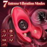 Vibrating Cock Ring Couple Game For Men Women, Penis Ring Sleeve Adult Toys Male Sex Toy Rose Tool Vibrator With 3 Motor & 7 Vibrations Female Clitoral Male Testicle Stimulator Pleasure Sensory Toy