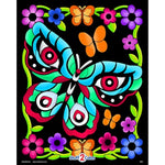 Fuzzy Velvet Coloring Poster for Kids and Adults - Arts and Crafts Activity for All Ages