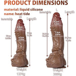 Realistic Thrusting Dildo For Men - Silicone Huge Dildo Whit Suction Cup, Holding Dragon Dildos Whit Spikes, Sex Toy For Anal And Vaginal, Dual Density Dildo For Men Gay? Women Adult Toys