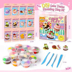 12 Box Air Dry Clay Modeling Kit for Kids, Non-Sticky Arts & Crafts Set Ages 4-12+