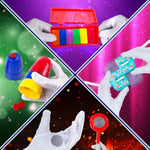 Magic Kit, 60 Magic Tricks For Kids Age 6-8, Magic Set With Instructions, Gift Toys For Kids Ages 6 7 8 9 10 11 12 Year Old