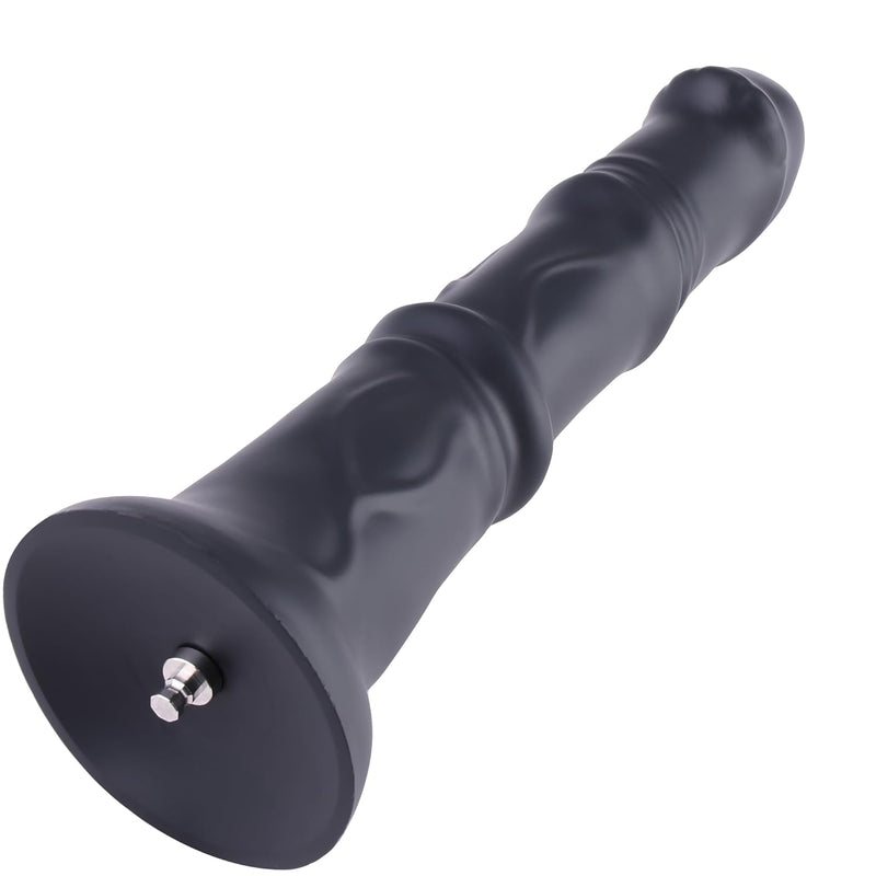 Tiru’S Root, 11.2" Silicone Anal Plug With Kliclok System For Premium Sex Machine, 10.2" Insert-Able Length, Max Width:2.9”, M Size - Anal Pleasure