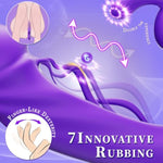 Vibrator Adult Sex Toys For Women, G Spot Rabbit Vibrators With 7 Flapping, Vibrating & Rabbit Vibrating Modes, 3 In 1 Female Nipple Clitoral Stimulator Sex Toy For Women Couple Adult Sex Toys & Games