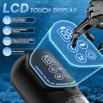 Electric Penis Pump Sex Toys For Men - Male Sex Toy With 5 Suction Modes & 6 Training Modes, Automatic Male Masturbator Mens Sex Toys Pumps & Enlargers, Lcd Adult Toys Pocket Pussy And Penis Ring