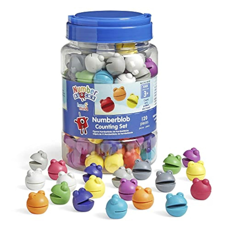 hand2mind Numberblocks Numberblob Counting Set, Math Counters, Counting Toy