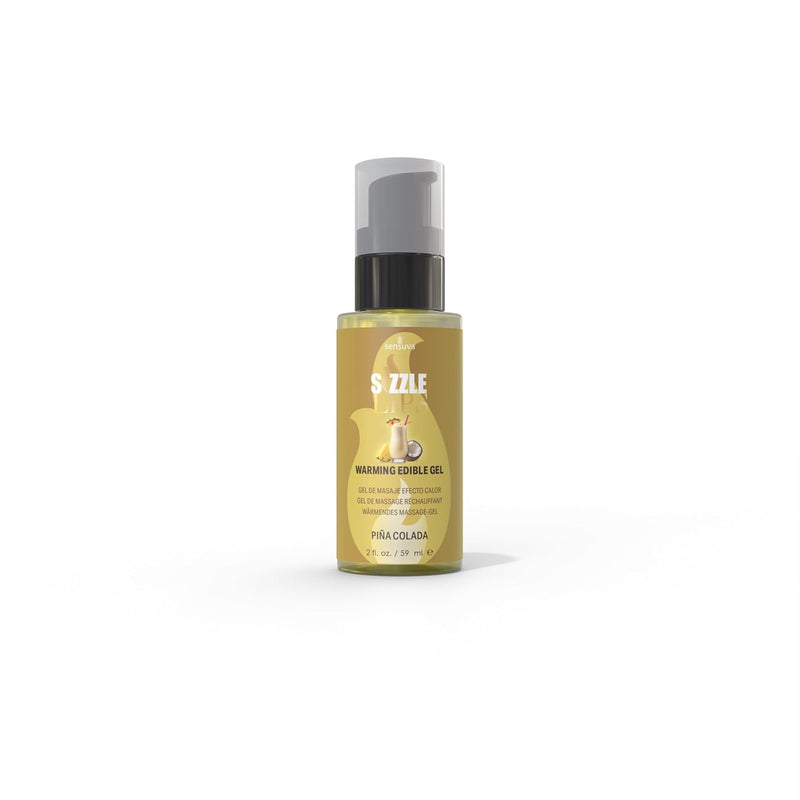 Sizzle Lips Edible Warming Gel (Pina Colada, 2 Fl.Oz)