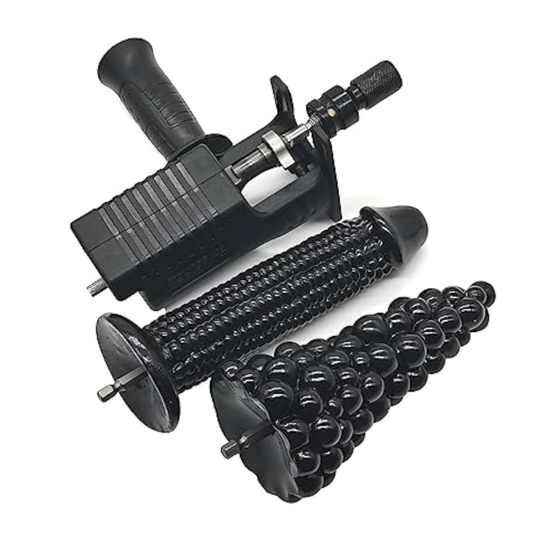 Bumps Dildo With Drill Spinning Connector Electric Drill Adapter For Penis Automatic Thrusting Diy Drill Sex Machine Kit With 2 Realistic Dildos