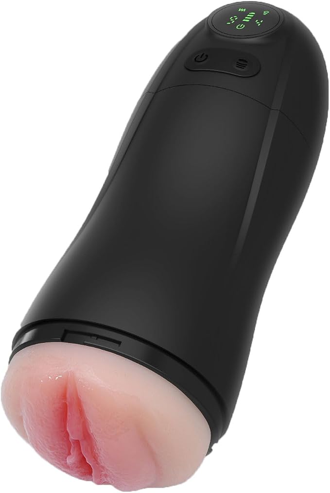 Male Masturbator with 9 Vibration Modes, 4 Suction Levels & LCD Display