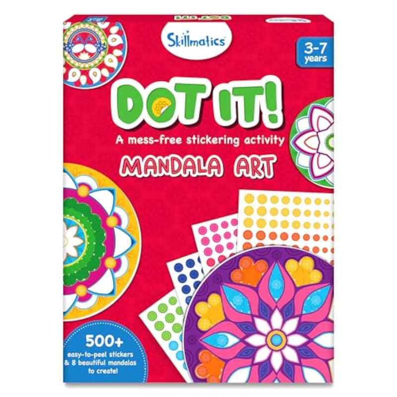 Mandala Art Activity Sticker for Kids - Disney Princess Theme