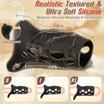 Vibrating Cock Ring Penis Sleeve - App Control Male Vibrator Penis Ring Extender Adult Couples Sex Toys For Men Penis Testicles G Spot Stimulation, Male Erection Sex Toy Men Vibrators Women Pleasure