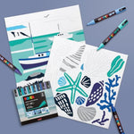 Paint by Number Canvas Kit with 8 PC-5M Paint Markers by Harbor Hues