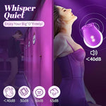 Sex Toys Vibrator Rose Sex Toy Sucking Vibrater Adult Toys Rose Adult Toy G Spot Vibrators Female Women Couples Adult Sex Toys 9 Suction Vibrating Dildo Anal Clitoral Nipples Stimulator