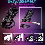 Male Chastity Cage,Large Chastity Device With 4 Sizes Rings For Men Penis Erection Control,Apply To Man Penis Exercise Bondage Gear & Accessories Lightweight Adult Sex Toy.Large Size