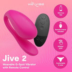 Jive 2 Wearable Panty Vibrator | Egg Vibrator For Women Couples | App & Remote Control G Spot Massager | Discreet Long Distance Adult Sex Toys With 10 Intensity Levels | Waterproof | Pink