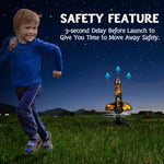Rocket Launcher For Kids - 200 Ft Of Flight Altitude, Model Rocket With Launch Set, Rockets Outdoor Toys With Safely Parachute, Easter Birthday Toys For Boys & Girls Ages 5 6 7 9 10 12 8-13 Years Old