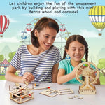 4 In 1 Stem Kits For Kids Age 8-10, Science Stem Projects For Kids 8-12, 3D Puzzles, Educational Craft Building Toys 8-13, Christmas Birthday Gifts For Girls Boys 6 7 8 9 10 11 12 13 Year Old