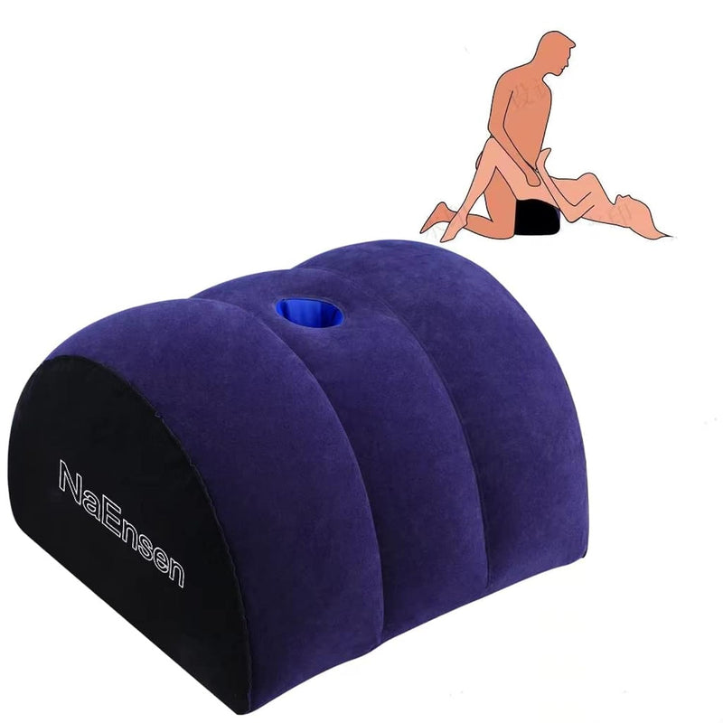 Sex Toys Dildo Half Moon Pillow Adult Toy Mount For Coupe Sex Women G Spot Position Cushion Multifunctional Inflatable Support Pillow